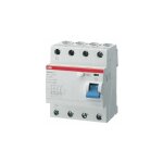 Abb - disjoncteur diffrentiel fh200, 4 ples, 25a, 300ma, type ac ( prix pour 1 )