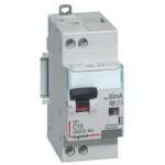 Disjoncteur diff�rentiel dx�4500 arriv�e haute et d�part bas � vis u + n 230v 10a type ac 30ma courbe ...