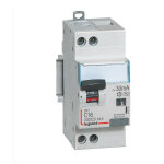 Disjoncteur diffrentiel dx4500 u + n 230v 16a type ac 30ma courbe c 2 modules legrand 410705