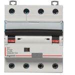 Disjoncteur diffrentiel legrand dx3 32a courbe c 300ma 4 poles type ac - vis / auto