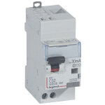 Disjoncteur diff�rentiel monobloc dx6000 10ka arriv�e haute automatique d�part bas vis u + n 230v 32a ...