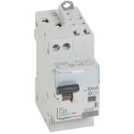 Disjoncteur diff�rentiel monobloc dx6000 10ka arriv�e haute vis d�part haut automatique u + n 230v 25a ...