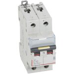 Disjoncteur dx� 16ka courant continu arriv�e vis et sortie basse vis 10a courbe c 2 modules legrand 409567 ...