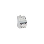 Disjoncteur dx4500 6ka arrive haute et sortie basse par borne  vis tripolaire 400v 10a courbe c 3 ...