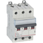 Disjoncteur dx3 triphase b10 6000a / 10ka legrand 407531
