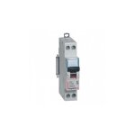 Disjoncteur 10a 1p + n courbe c 6ka bornes  vis dnx4500 legrand 406773