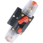 Disjoncteur de voiture, disjoncteur 12v, porte - fusible de voiture, avec interrupteur � r�armement manuel ...