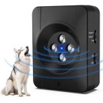 Dispositif anti - aboiement pour chien ultrasons 33ft, 3 modes, ipx4 int�rieur et ext�rieur