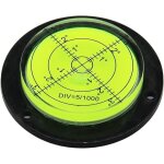 Dispositif de mesure de niveau � bulle circulaire pour grues