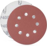 Disques abrasifs 400, grain 125 mm, id�al pour le pon�age, le polissage et l'�limination de la rouille ...