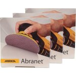 Disques abrasifs abranet mirka ? 150 mm x150 - auto - agrippant, micro - perfore - pack de 3 boites ...