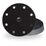 Disques abrasifs auto - agrippants avec 9 trous �150 mm - � 150 mm 220 10 - harmony b�ton