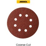 Disque abrasif coarse cut �125mm 8 trous gr120 - mirka - bte 50 - 4061605012