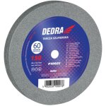 Disque abrasif dedra 150x20x12, 7 mm, grain 60 - pour métal et acier Disque abrasif dedra 150x20x12, 7 mm, grain 60 - pour métal et acier