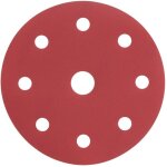 Disque abrasif - radix - pro - velcro 125 mm - p240 - 9 trous (10 pcs)