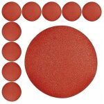 Disques abrasifs velcro 10 pices 225 mm p36 pour disques abrasifs