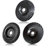 Disque bois meuleuse 125mm, 3 pi�ces disques de meulage pour fa�onner, meuler et couper. roues pour meuleuse ...