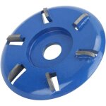 Disque de coupe de bois, meuleuse d'angle de dissolvant de souche disque de sculpture sur bois 6 dents ...