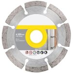 Disque de coupe diamant� pour meuleuse de pierre, b�ton arm�, granit, 105 mm