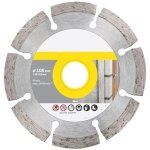 Disque de coupe diamant� pour meuleuse de pierre, b�ton arm�, granit, 105 mm