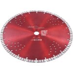 Disque de coupe diamant� avec turbo et trous acier 350 mm cfw36787