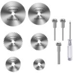 Disques de coupe pour dremel, hss, lame mini scie circulaire pour couper bois, plastique et m�tal
