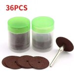 Disques de coupe pour mini - perceuses, paquet de 36, accessoires dremel, outils abrasifs pour outils ...