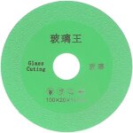 Disque de coupe de verre de 4 pouces, lame de scie de meulage de roue de coupe de diamant pour la brique ...