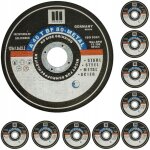 Disques  couper pour acier mtal jeu de 10 pices 125x1, 0x22, 23 mm