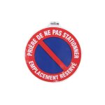 Disque defense de stationner emplacement reservee d. 300mm - novap