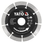 Yato - disque diamant 115mm 10mm tronconner beton pierre materiaux a jante segmentee Yato - disque diamant 115mm 10mm tronconner beton pierre materiaux a jante segmentee