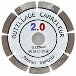 ?disque diamant 125 mm ? coupe parpaing, brique, pierre & b�ton outillage carreleur 2. 0
