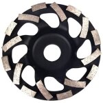 Disque de ponçage diamanté 125 mm, double rangée, pour béton, pierre naturelle, maçonnerie, carrelage, ... Disque de ponçage diamanté 125 mm, double rangée, pour béton, pierre naturelle, maçonnerie, carrelage, ...