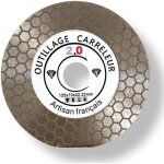 Disque diamant biseau 125 mm coupe 45� nid d'abeille finition pro outillage carreleur 2. 0
