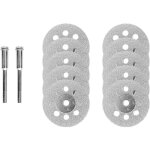 Disque diamant de coupe, 10 pi�ces 22mm disques � tron�onner lame de scie circulaire disque de coupe ...