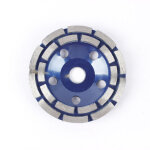 Disque diamant, diamant � meuler b�ton 180 x 22, 2 mm double rang�e, meule diamant�e universelle pour ...