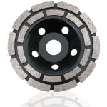 Disque diamant, diamant � meuler b�ton 230 x 22, 2 mm double rang�e, meule diamant�e universelle pour ...