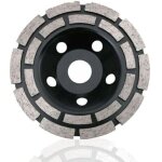 Disque diamant, diamant � meuler b�ton 230 x 22, 2 mm double rang�e, meule diamant�e universelle pour ...