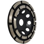 Disque diamant � meuler et poncer, meule abrasive diamant�e 125mm x 22, 23mm � double rang�e, pour poncer ...