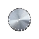Disque diamant turbo avec haute vitesse de coupe - d. 300 x al. 20 x ht. 10 mm - pour b�ton, pierre et ...