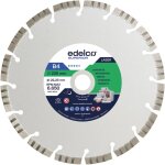 Disque diamant� edelco b4 pour b�ton 300x25 mm, haute durabilit� et pr�cision.
