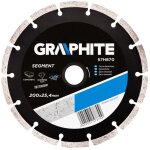 Disque diamant� graphite 200x25, 4 mm - pour b�ton et pierre