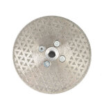 Disque diamant� � tron�onner et � meuler 115 mm x m14 lame de scie �lectroplaqu� pour pierre marbre carreaux ...