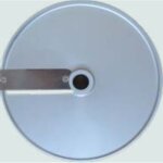 Disque eminceur e10 - 10 mm pour coupe - l�gumes - en acier inoxydable et aluminium - support inclus ...