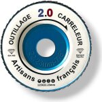 ?disque  lamelle diamant 115 mm grain 400