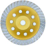 Disque de meulage diamant turbo pour bton et pierre 180 mm