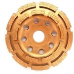 Fitags - disque de meulage diamant  double range, 115 mm x 22, 2 mm, 4, 5 pouces, pour meuleuses  ...