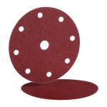 Disque papier velcro rigide vc153 9 trous hermes - �125 - g. 180 - eb119 - 6175574