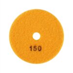 Disque de polissage diamant humide 100 mm 4  pour pierre de marbre granit (granularit� 150)
