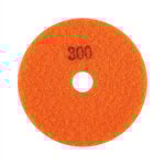 Disque de polissage diamant� � eau 100 mm (4 ) pour granit, marbre et pierre (granularit� 300)